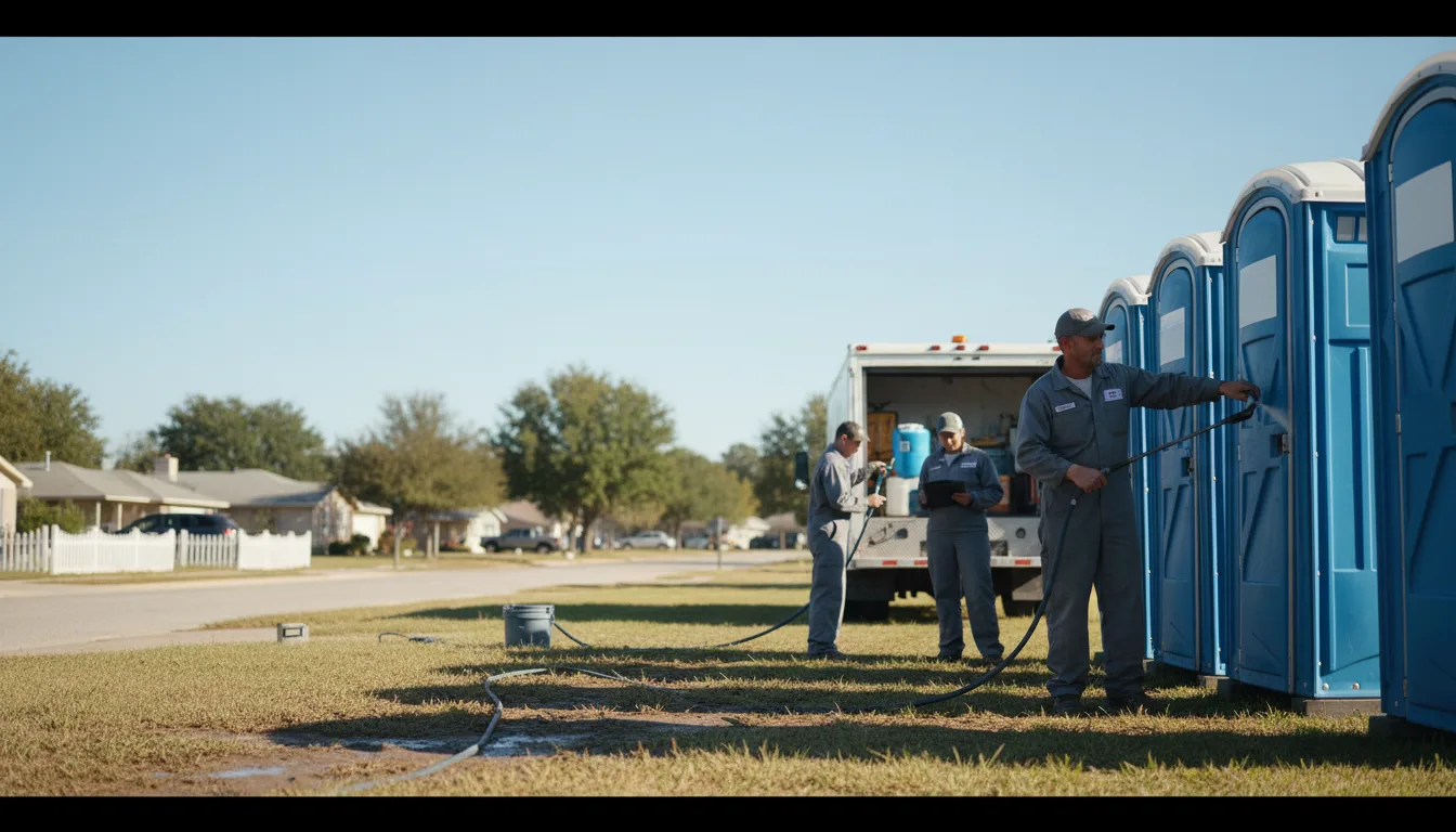 Long-Term Portable Toilet Rental in Alvarado, MN near me